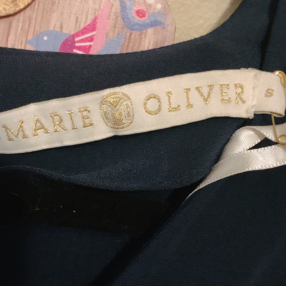 Marie Oliver Blue Dress